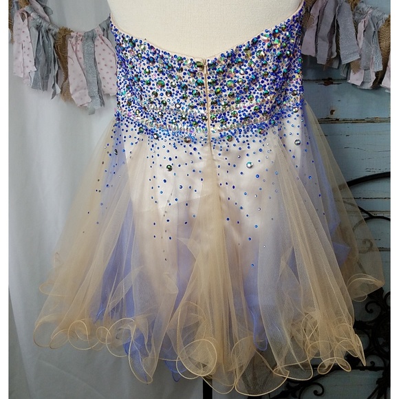 Intrigue formal prom dress babydoll empire waist - Picture 4 of 8